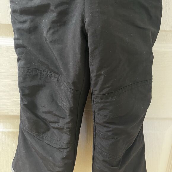 Hanna Andersson Black Snow Bibs Overalls Kids Size 100 US 4 - Picture 8 of 16